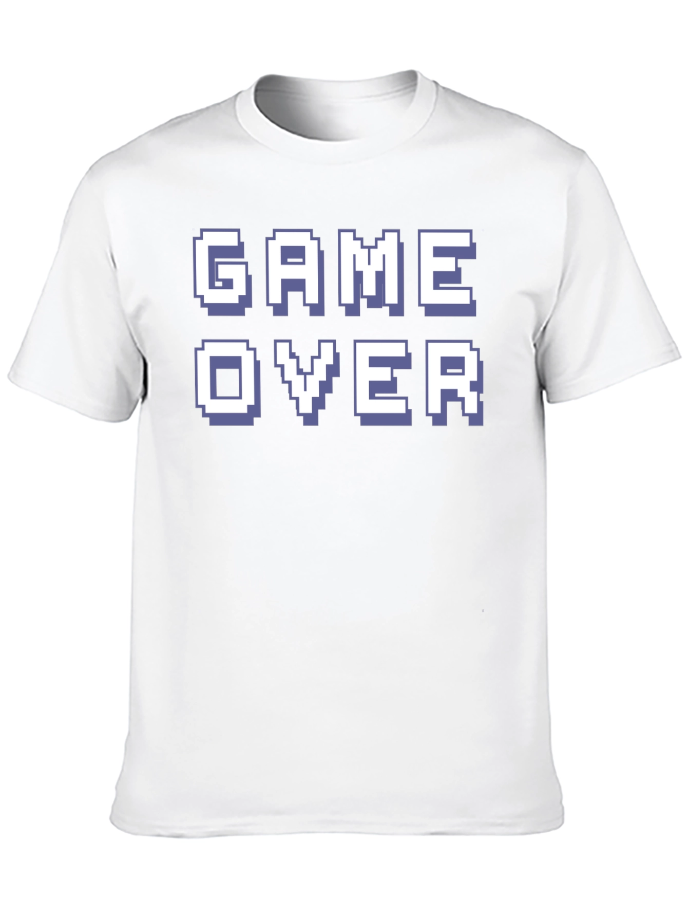 Game Over Graphic Tee - Retro Pixel Design