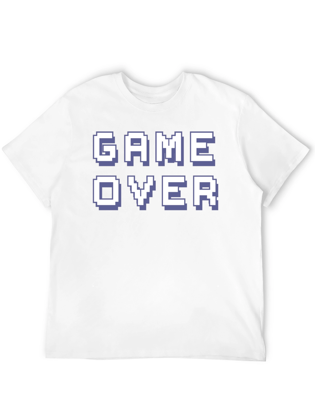 Game Over Graphic Tee - Retro Pixel Design