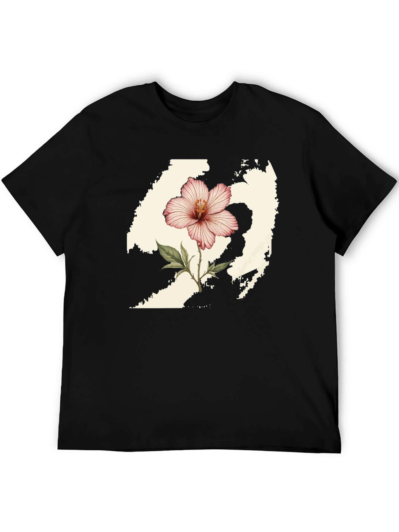 Hibiscus State Graphic Tee - Stylish Comfort