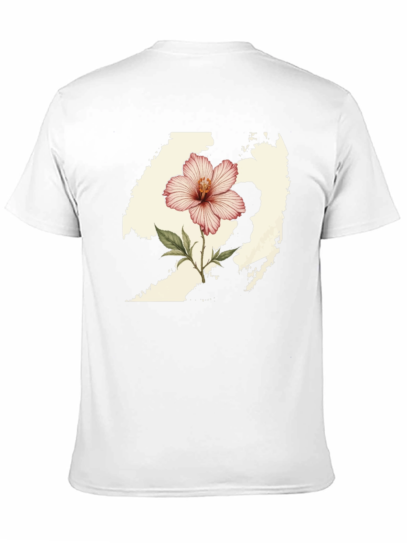 Hibiscus State Graphic Tee - Stylish Comfort