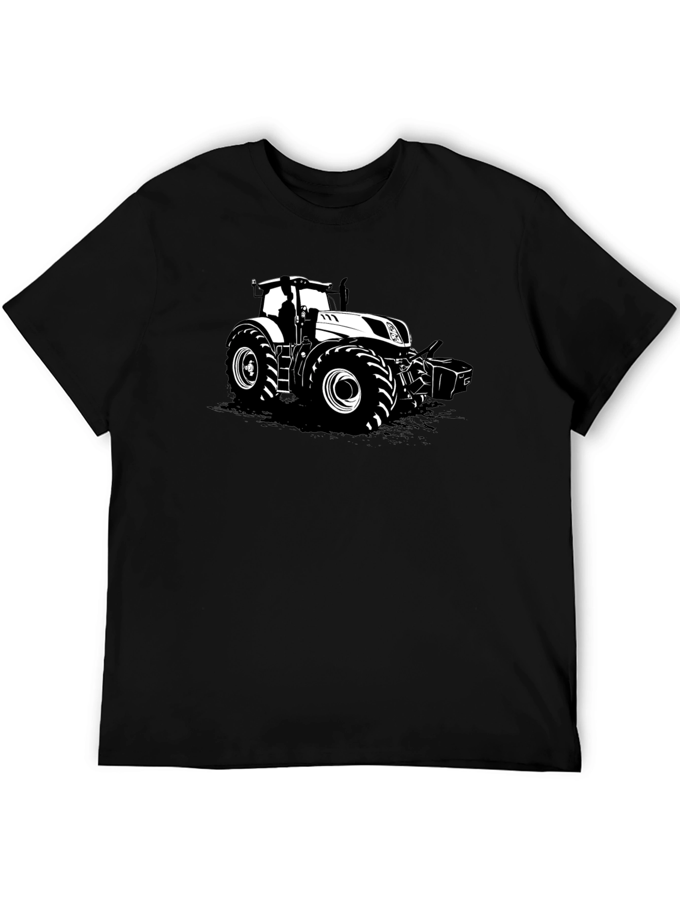 Black Tractor Graphic Tee - Farm Life Apparel