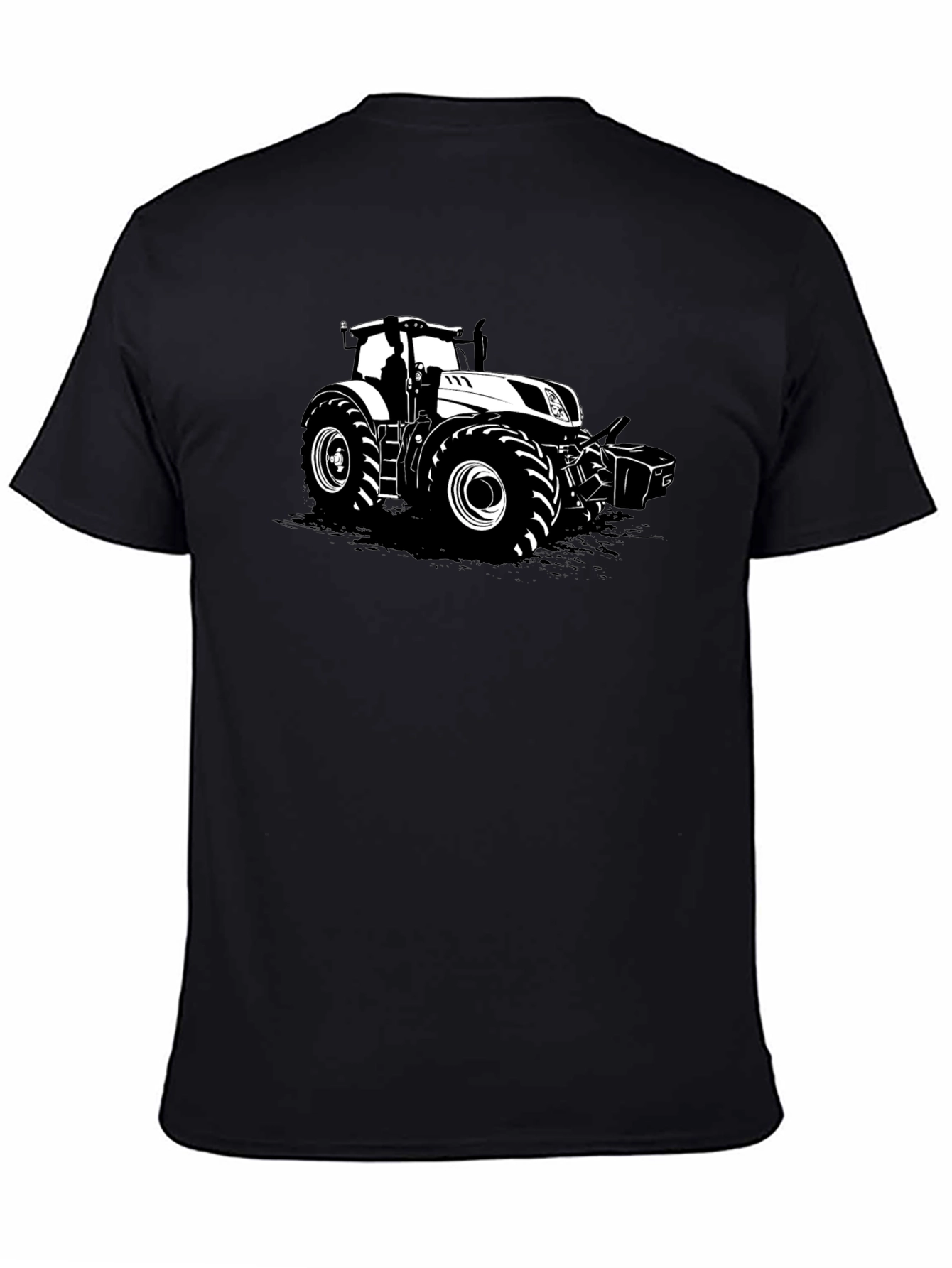 Black Tractor Graphic Tee - Farm Life Apparel