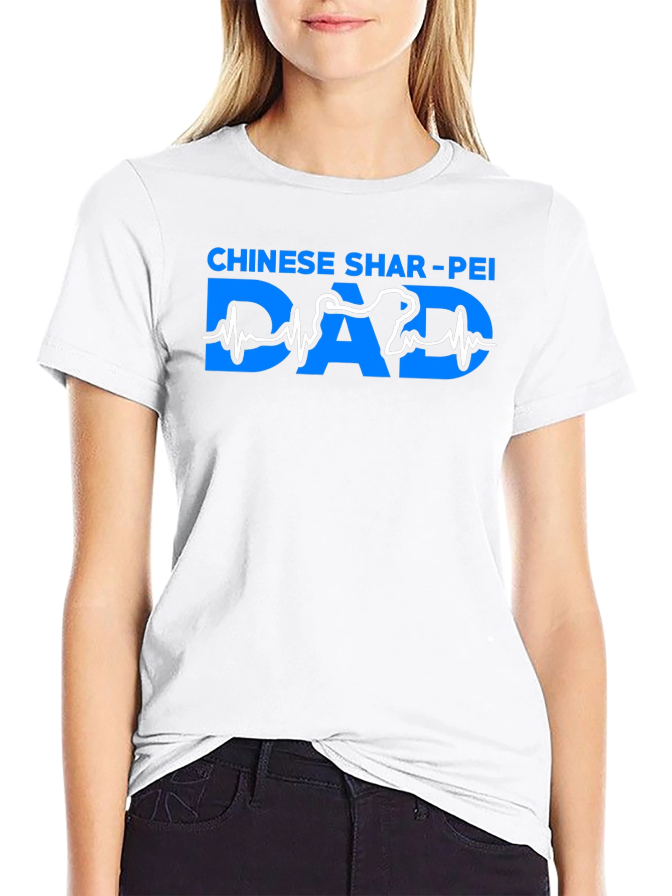 Chinese Shar-Pei Dad T-Shirt - Dog Lover Tee