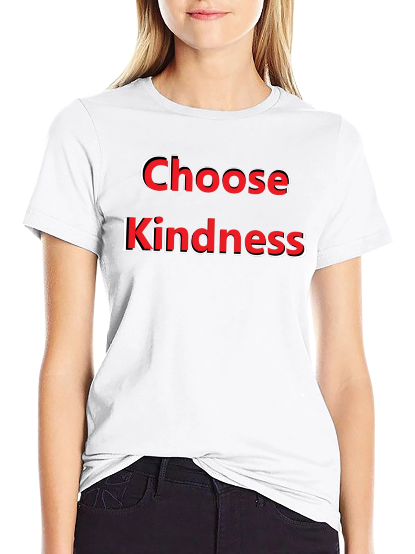 Choose Kindness T-Shirt - Black Graphic Tee