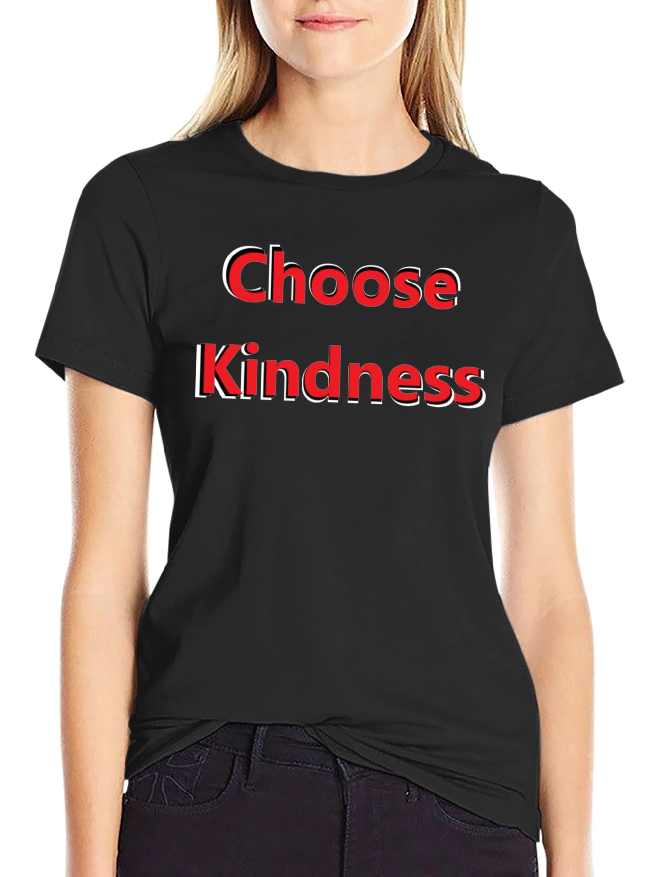 Choose Kindness T-Shirt - Black Graphic Tee