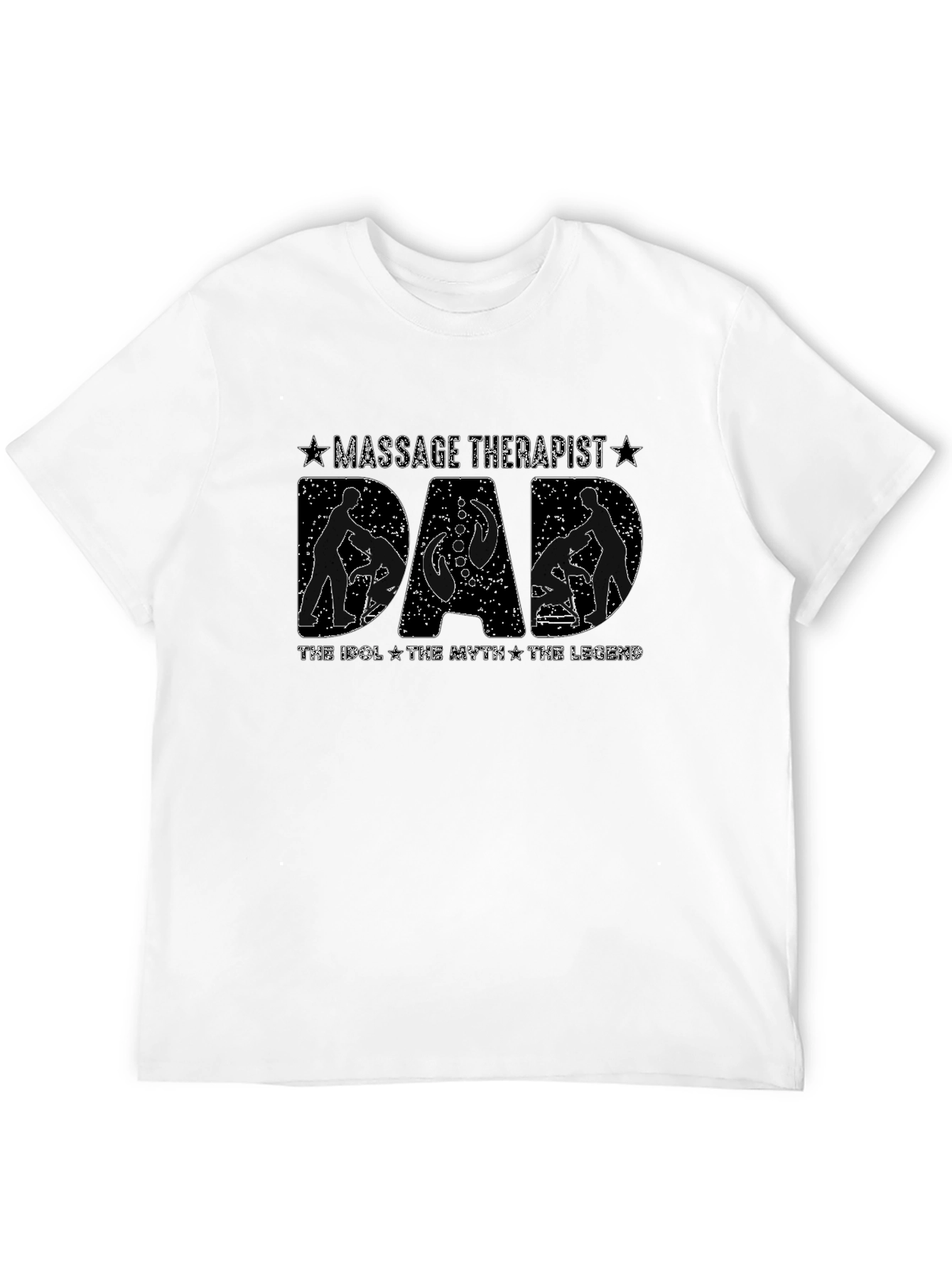 Massage Therapist Dad T-Shirt - The Legend