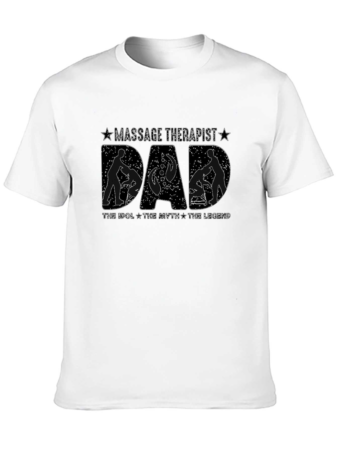 Massage Therapist Dad T-Shirt - The Legend