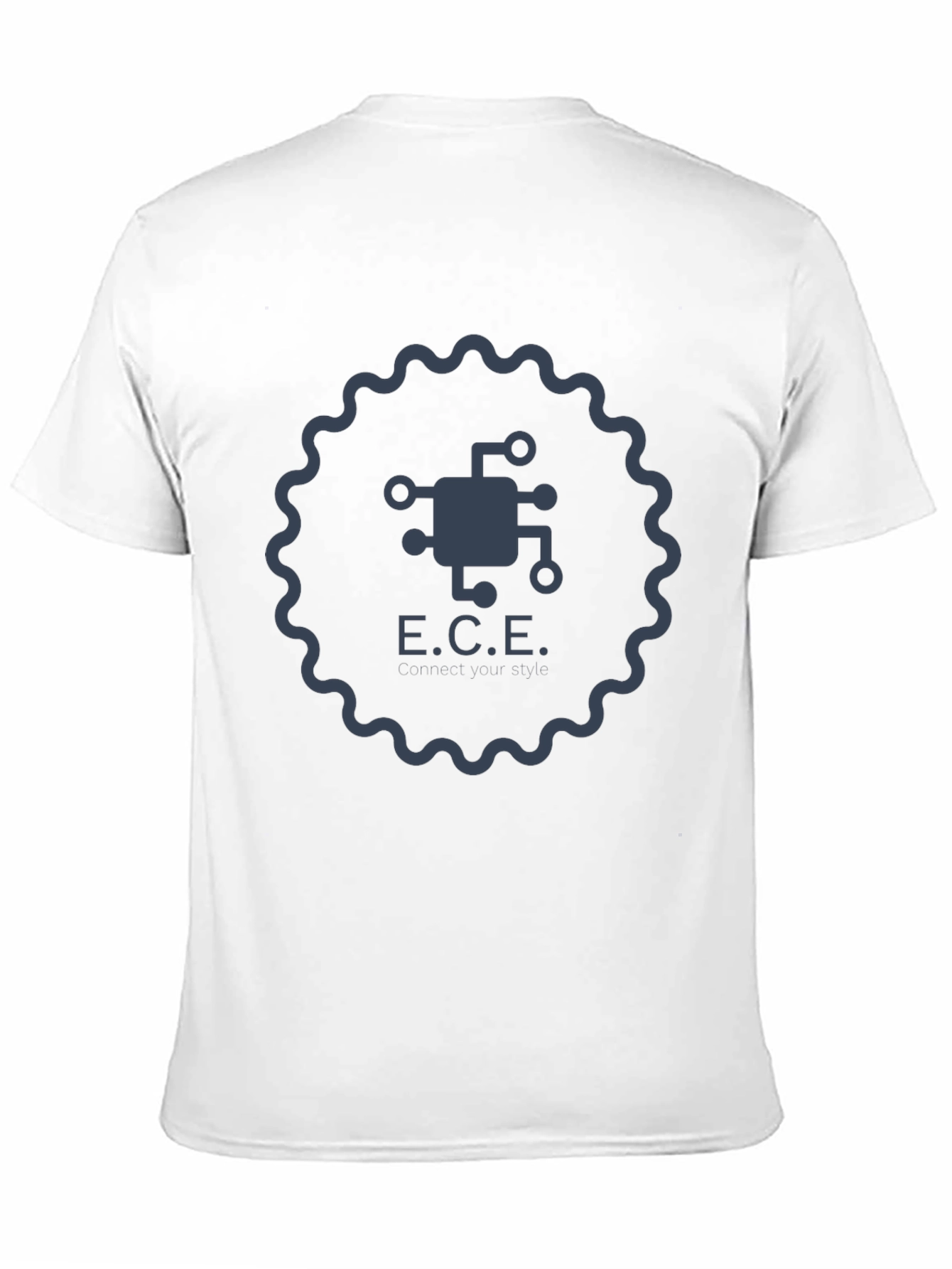 ECE Circuit Graphic T-Shirt - Black