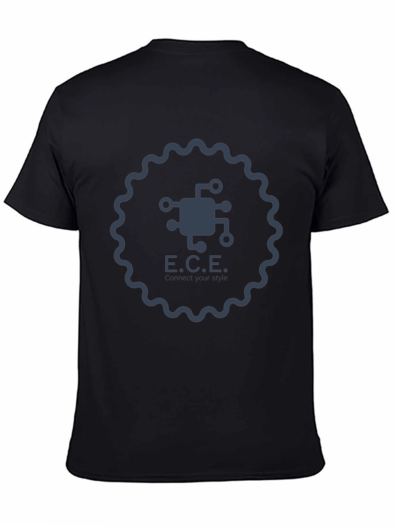 ECE Circuit Graphic T-Shirt - Black
