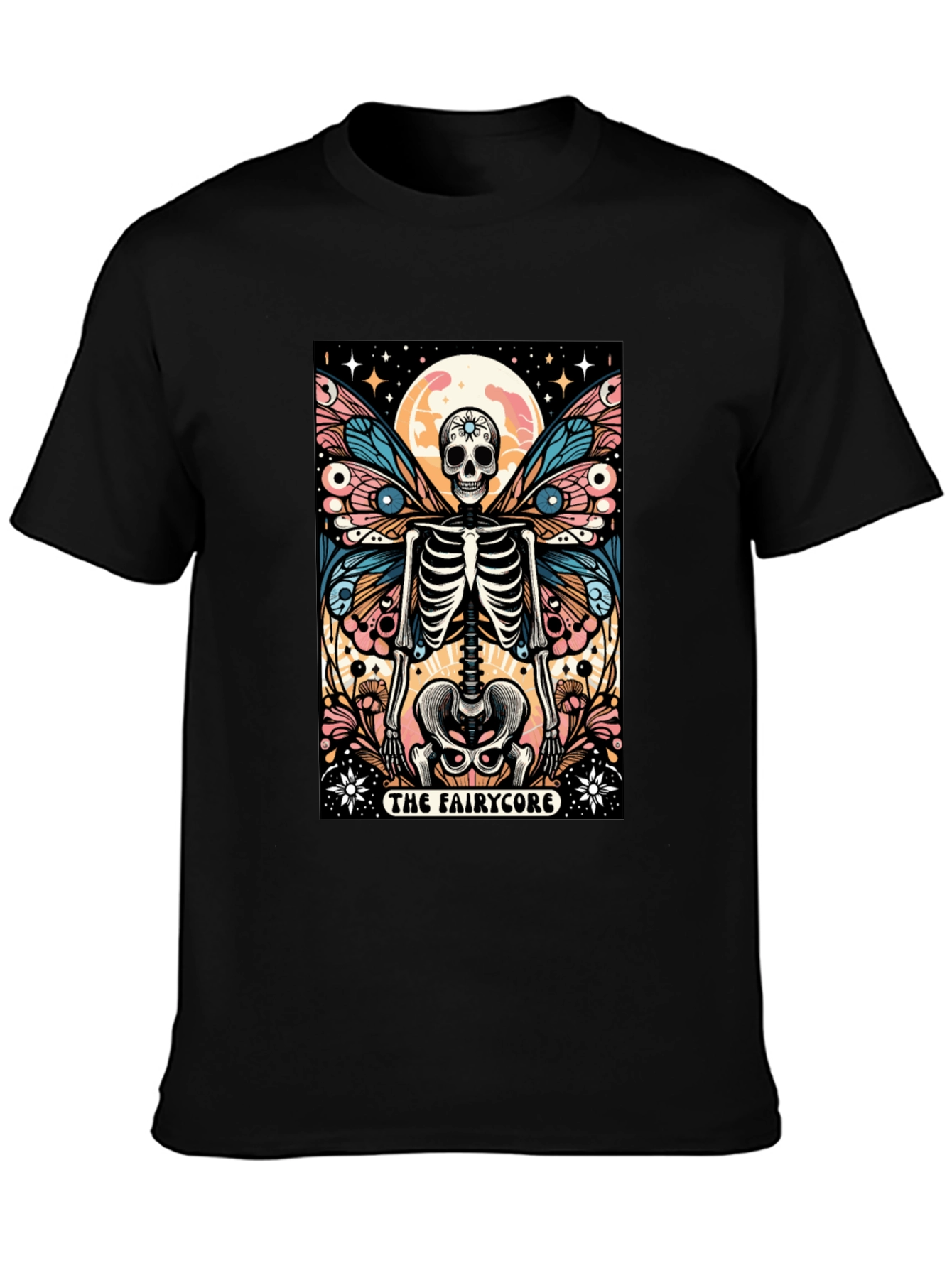 Fairycore Skeleton Graphic Tee
