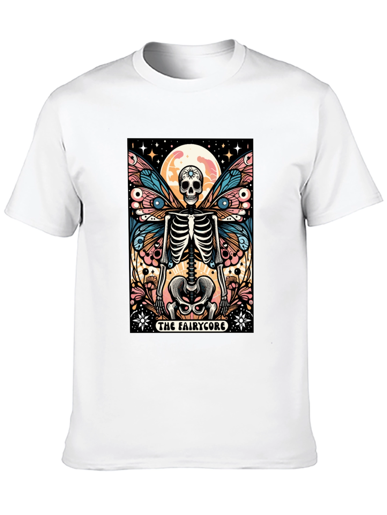 Fairycore Skeleton Graphic Tee