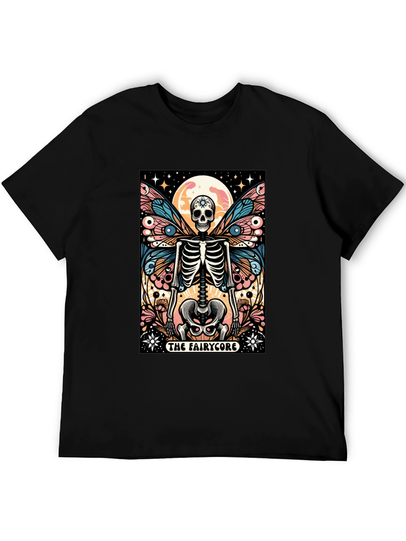 Fairycore Skeleton Graphic Tee