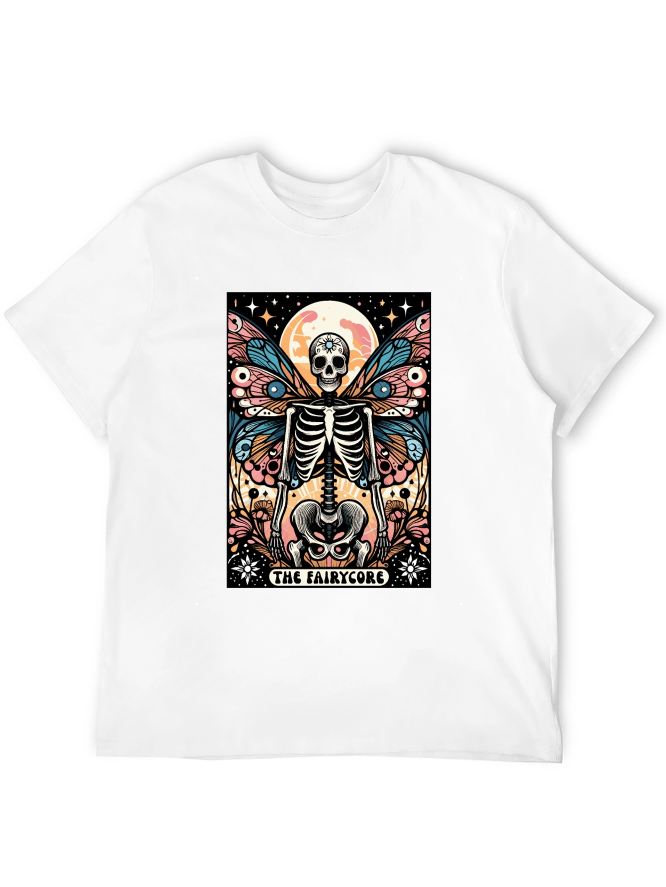 Fairycore Skeleton Graphic Tee