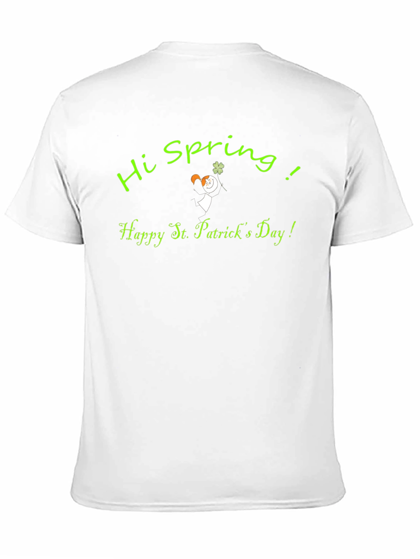 Hi Spring! St. Patricks Day Graphic Tee