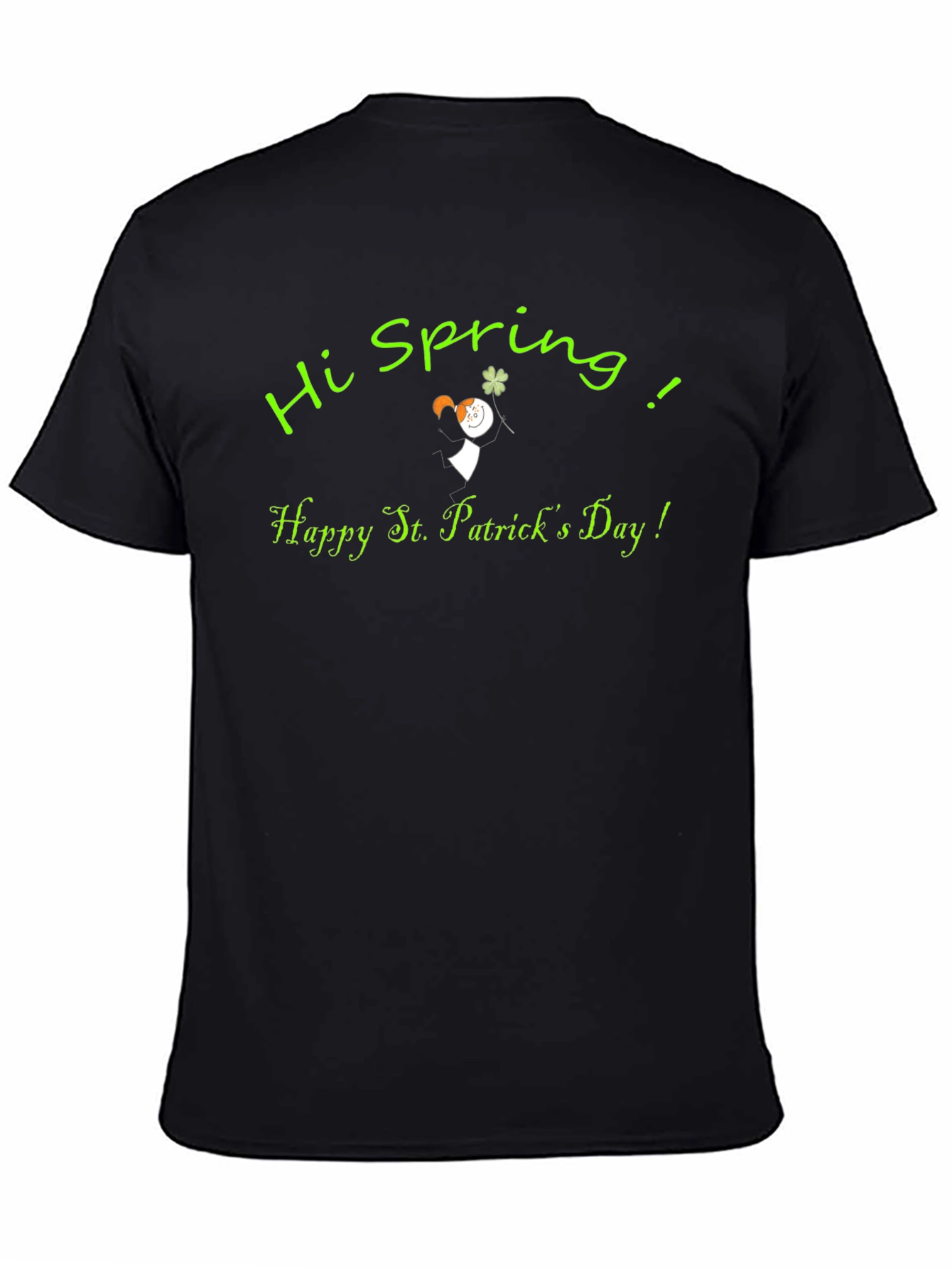 Hi Spring! St. Patricks Day Graphic Tee