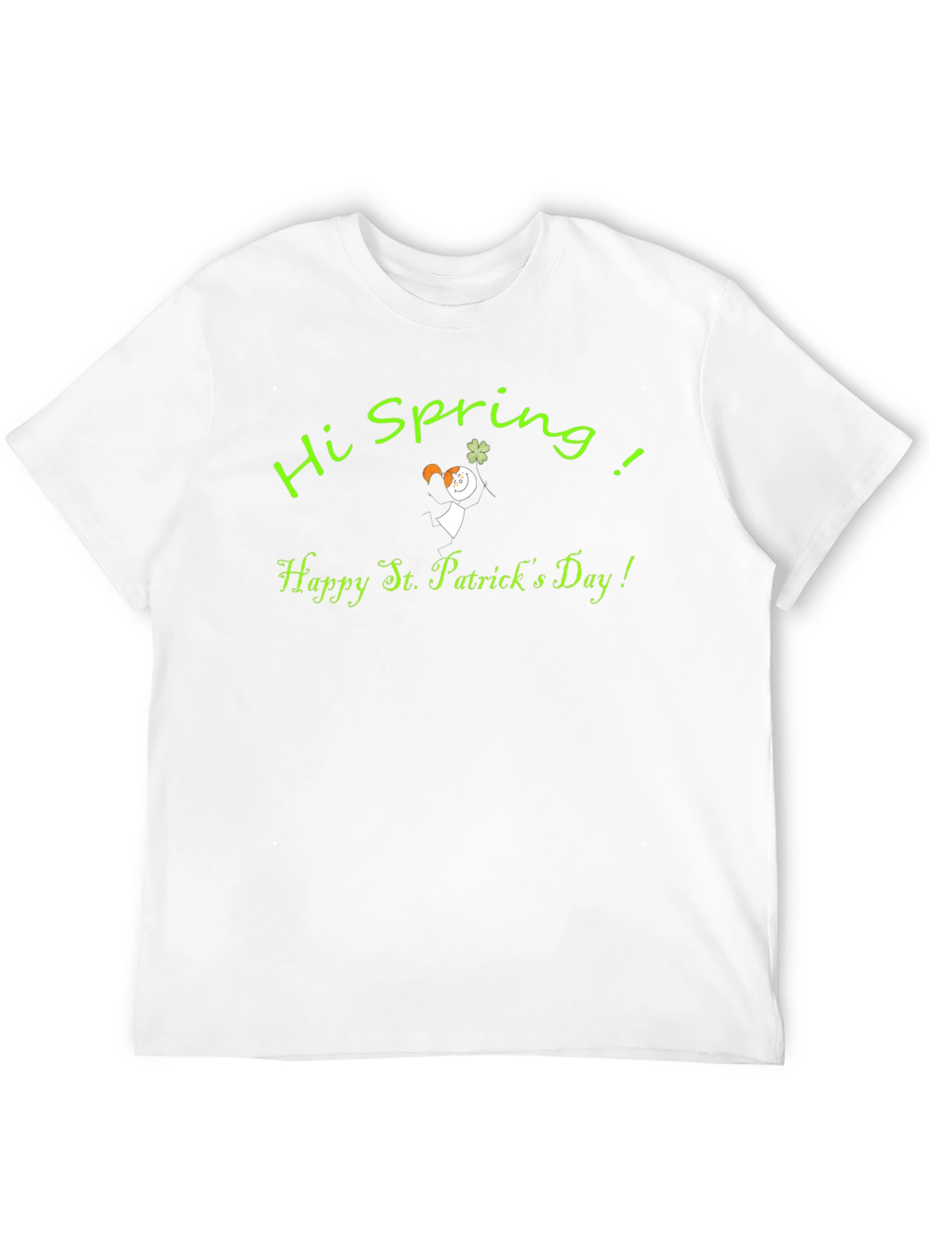 Hi Spring! St. Patricks Day Graphic Tee