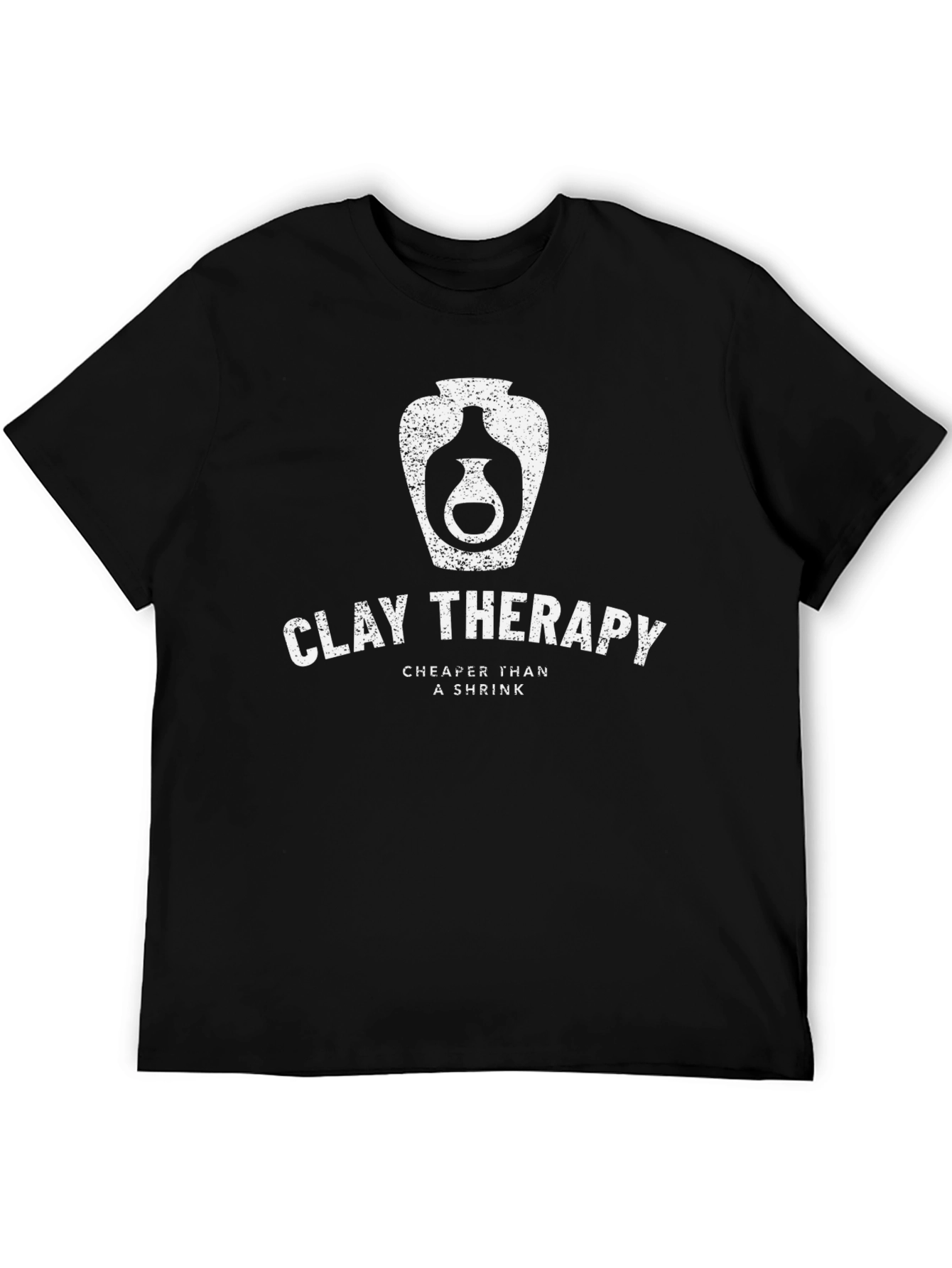 Clay Therapy T-Shirt - Potter Humor