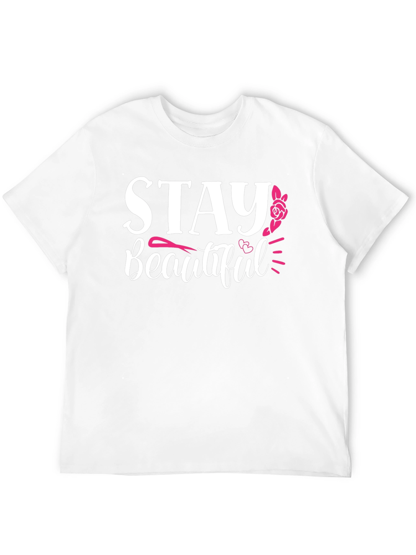 Stay Beautiful Graphic T-Shirt - Black
