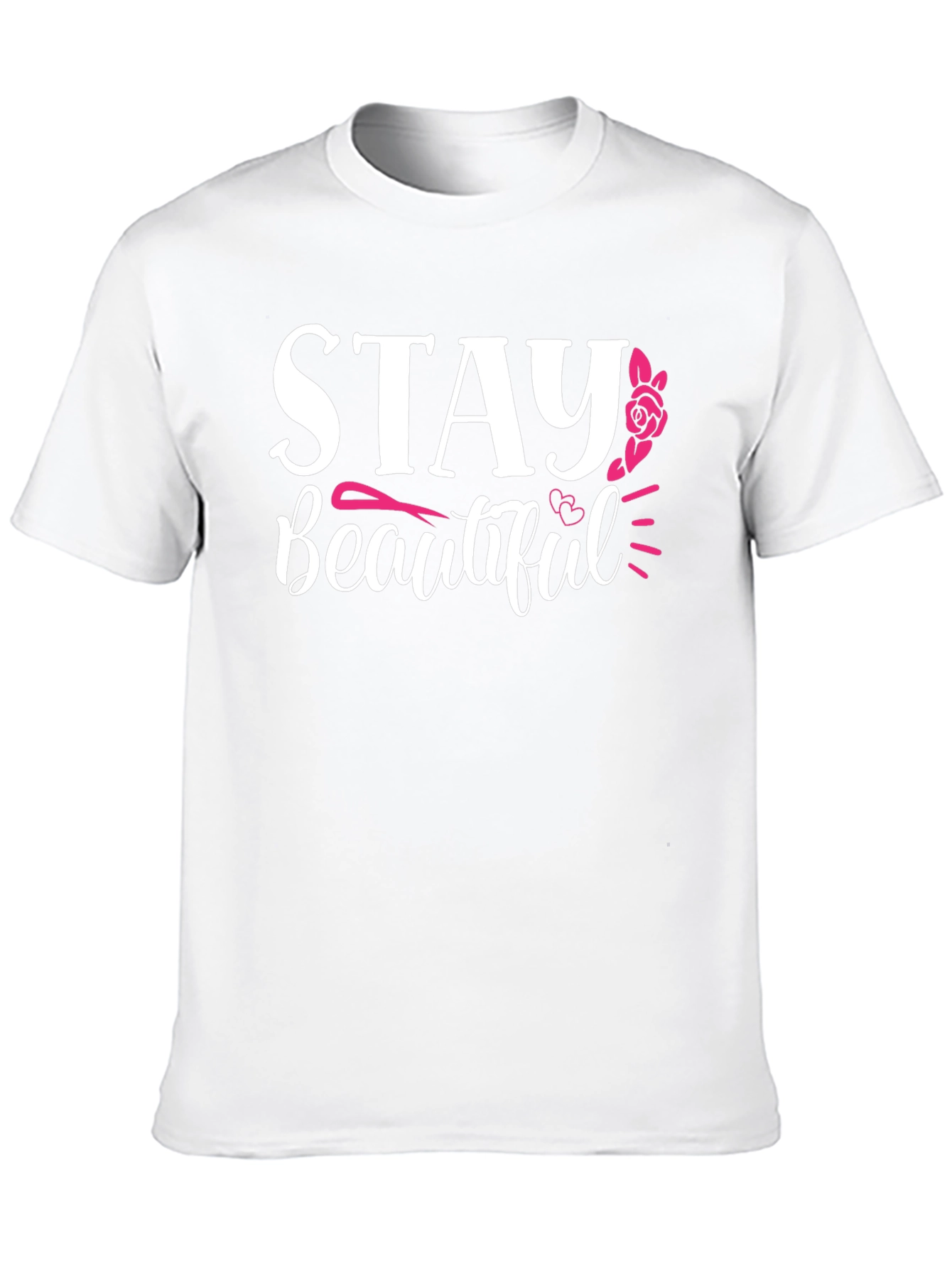 Stay Beautiful Graphic T-Shirt - Black