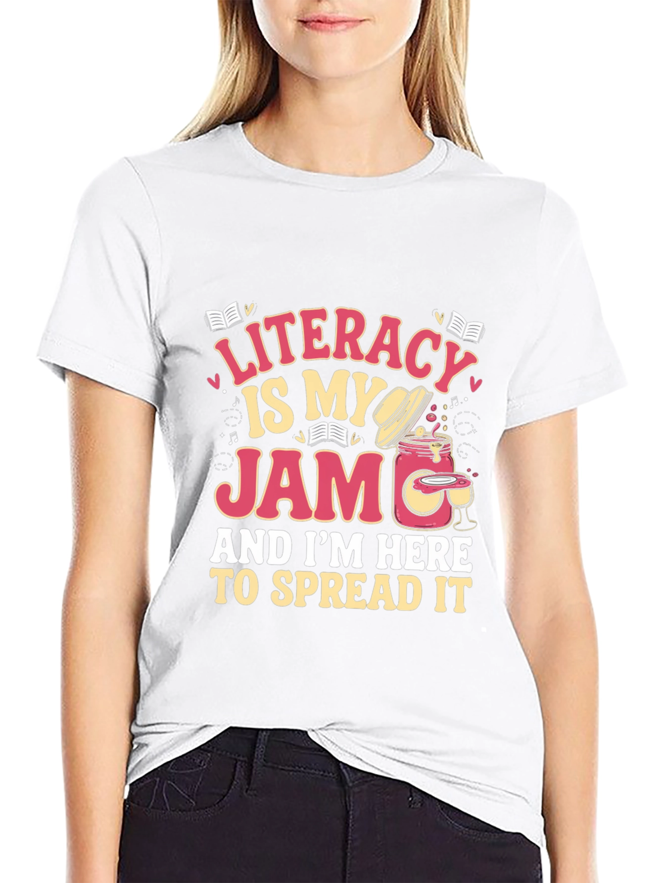 Literacy Is My Jam T-Shirt