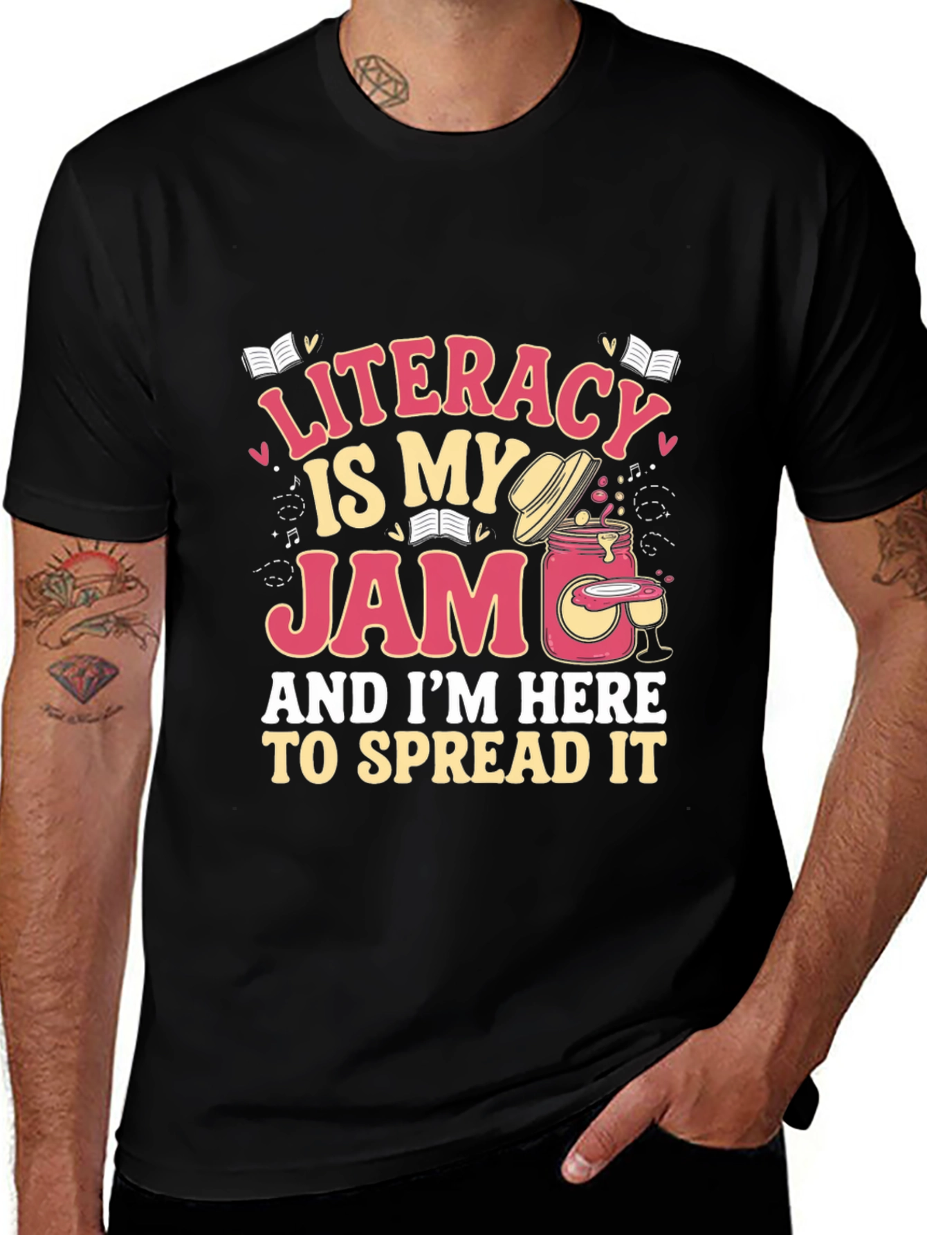 Literacy Is My Jam T-Shirt