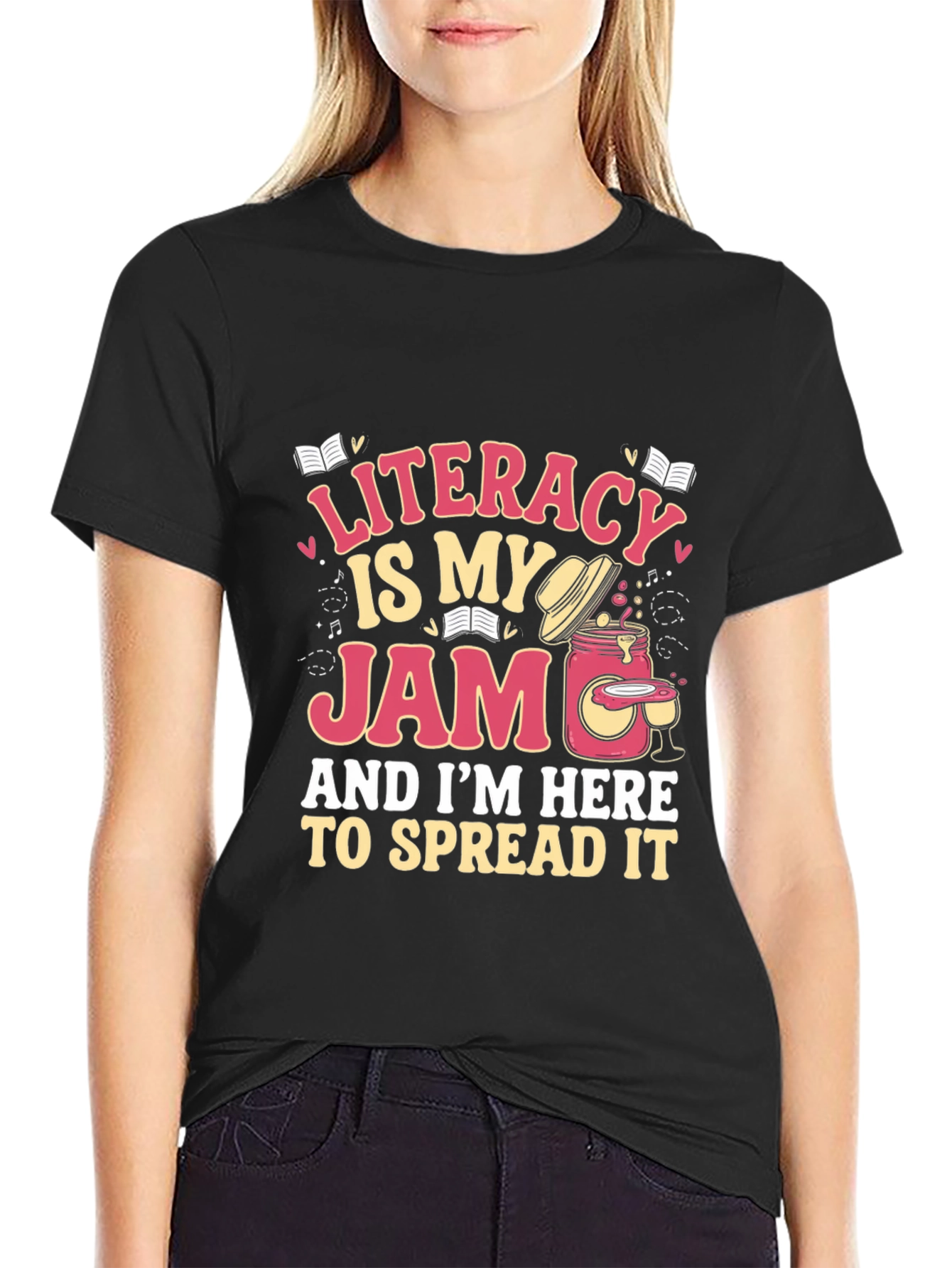 Literacy Is My Jam T-Shirt