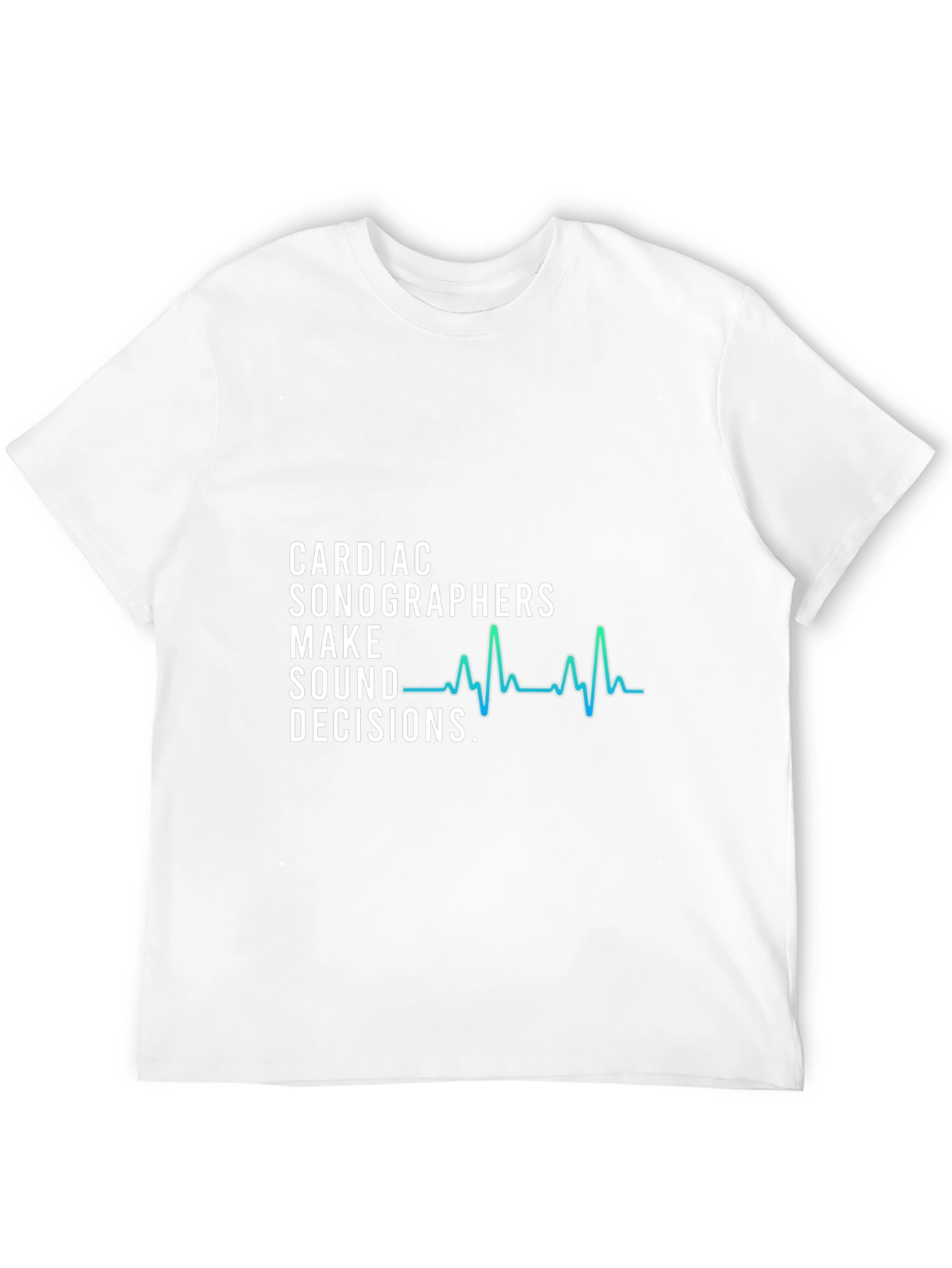 Cardiac Sonographer Decision Maker Graphic T-Shirt