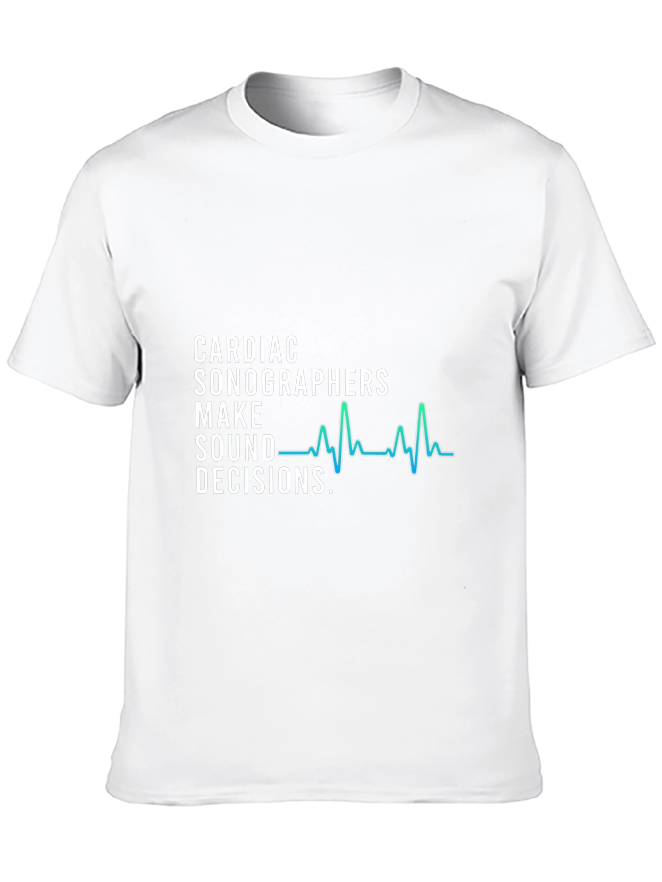 Cardiac Sonographer Decision Maker Graphic T-Shirt