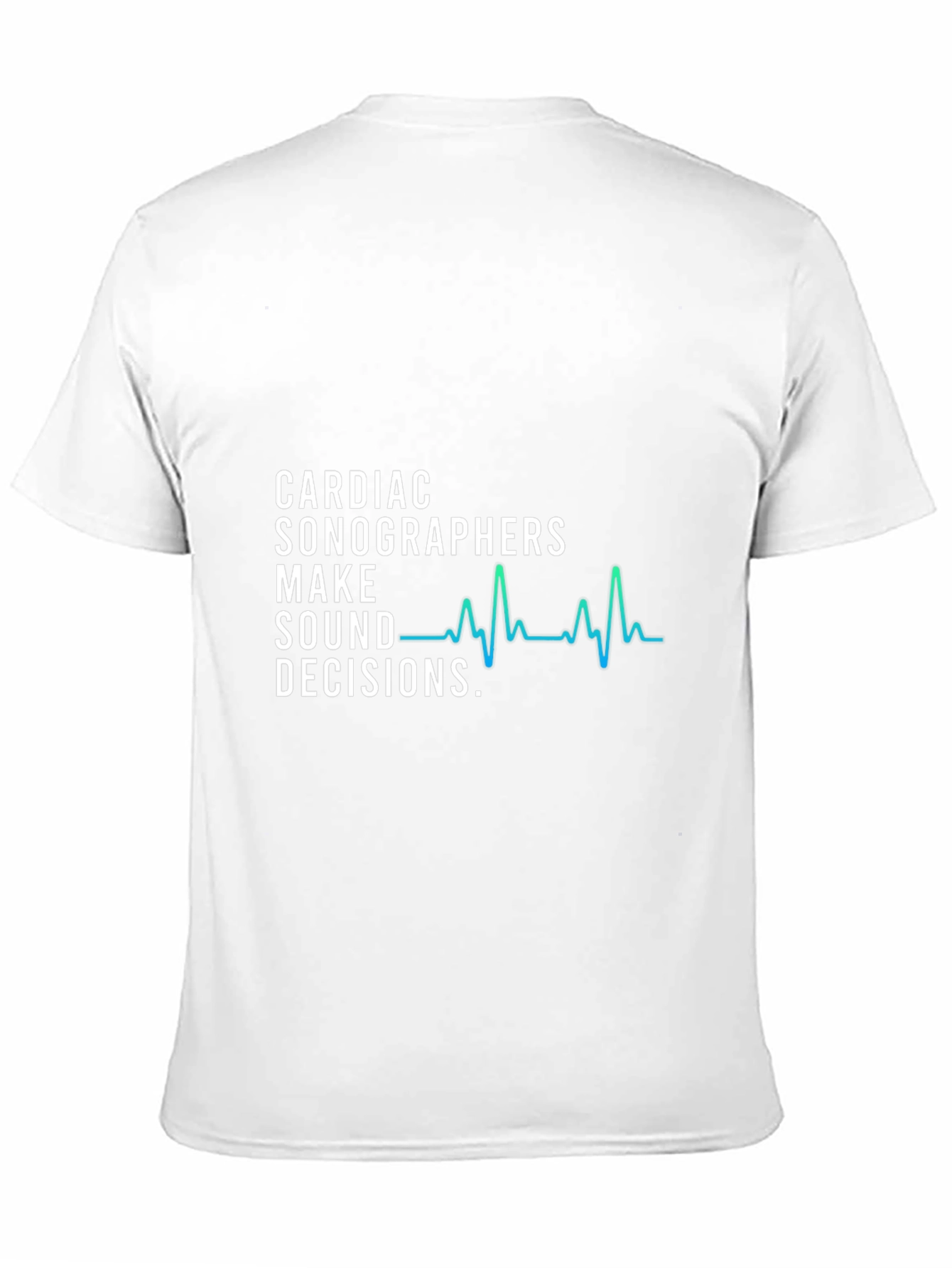 Cardiac Sonographer Decision Maker Graphic T-Shirt