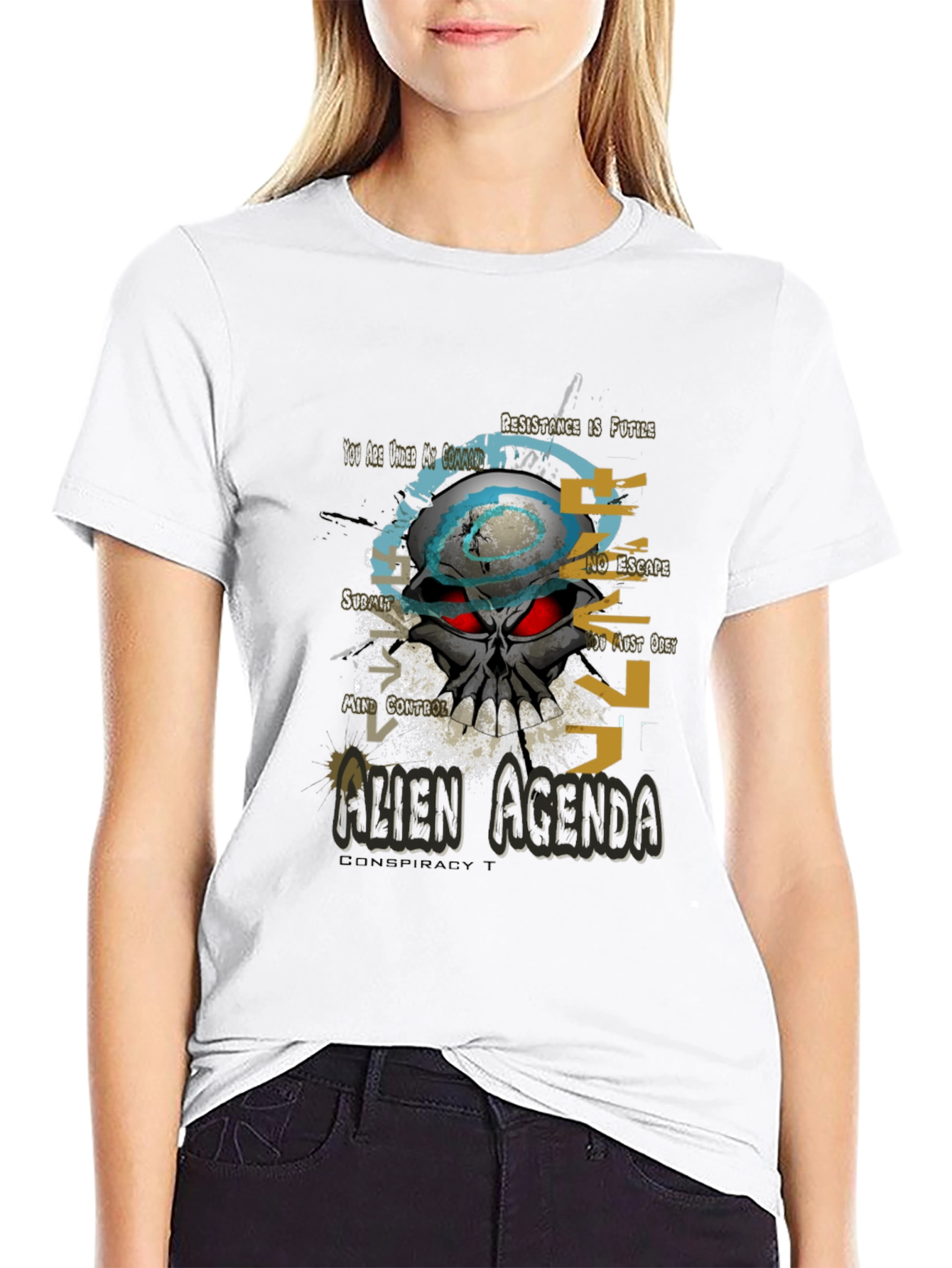Alien Agenda Conspiracy T-Shirt