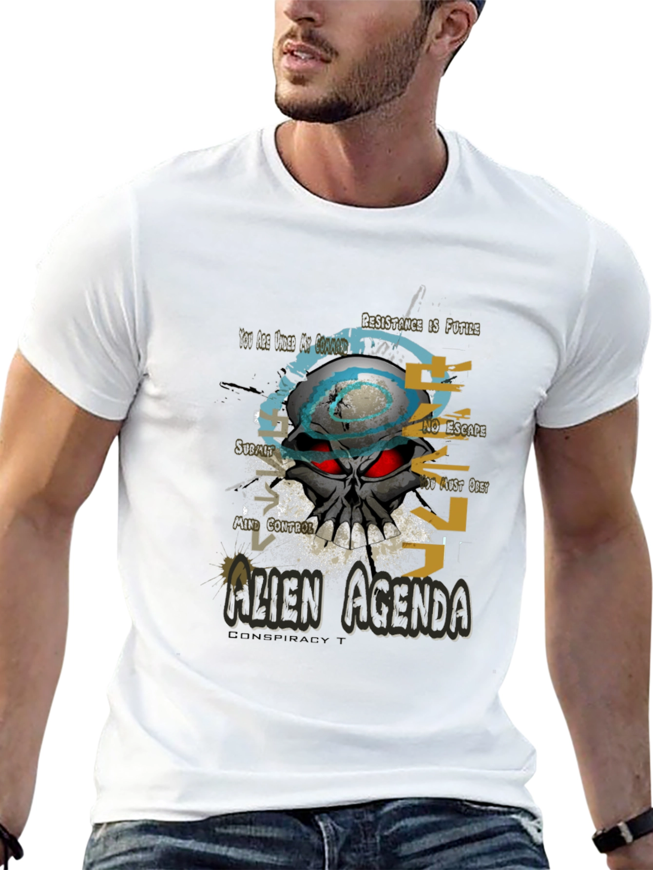 Alien Agenda Conspiracy T-Shirt
