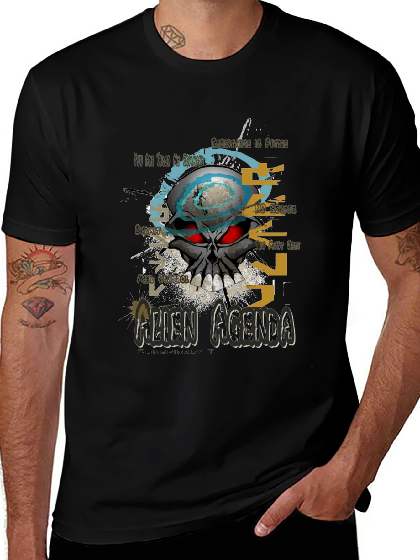 Alien Agenda Conspiracy T-Shirt