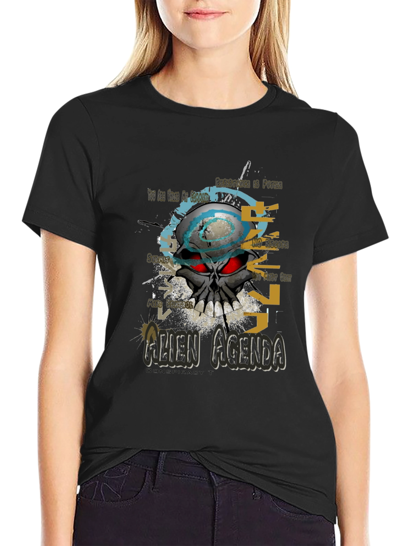 Alien Agenda Conspiracy T-Shirt
